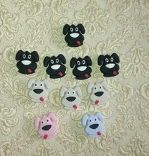 Beads Pacifier-Clips Animal-Shape Elephant Silicone Bear Mini 10pcs for DIY Cute Teething-Toys