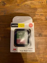 Cristal + funda para apple watch, Protector de pantalla templado de 44mm, 40mm, 42mm y 38mm, accesorios para apple watch series 6, 5, 4, 3