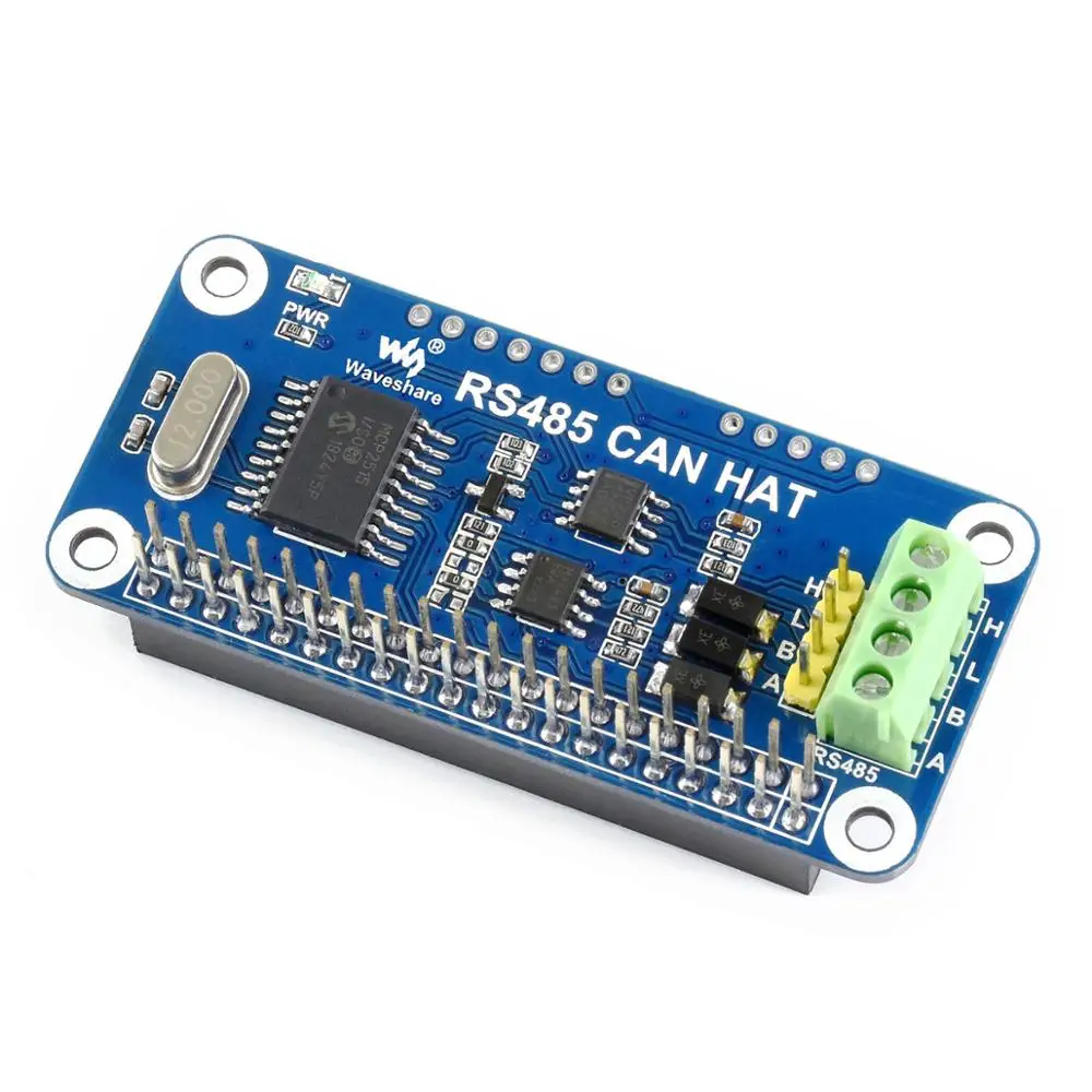 3.3V RS485 CAN 버스 모듈 RPI RasPi Raspberry Pi 0 Zero 2 W 3A 3 모델 B 3B Plus 4 4B 5 액세서리 용 모자 확장 보드