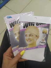 2 unidades/Paquete de gorro de peluca, red para tejer, redes para peluca, malla para peluca elástica, gorra para hacer pelucas, tamaño libre