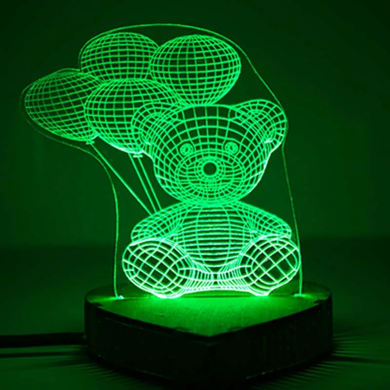 медведь с четырьмя шариками2