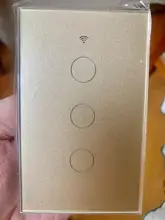 Touch-Switch Required Smart-Light Tuya App-Control Wifi No-Neutral-Wire Alexa Google