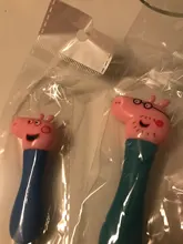 Juguetes de peluche de la familia de Peppa Pig y George para niños, 8 muñecos de peluche de 19/30cm, decoraciones de fiesta, regalo de Año Nuevo, gran oferta