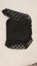 Blusa negra de manga larga para primavera y verano, camisa elegante con escote en V profundo para mujer, 2020