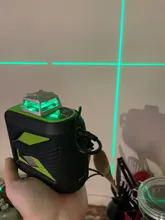 Laser-Level Cross-Line Green-Beam Li-Ion-Battery Huepar 3x360 Bluetooth 3D with Connectivity
