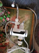 Calentador de agua de ducha eléctrico instantáneo, grifo eléctrico de cocina, calefacción de agua instantánea