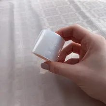 Rollo de película transparente de 40MM x 200M para tatuaje, envoltura transparente, película conservante, Microblading, película de tatuaje para maquillaje permanente, artículos para cejas, 1 rollo