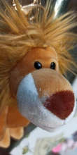 Llaveros de peluche de 12cm para niños, llaveros con colgante pequeño de animales de peluche, león, elefante, Tigre, bosque, regalos de cumpleaños y Navidad