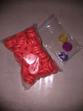 100 Uds 24mm portátil de plástico anillo de carpeta hebilla de 360 grados de rotación de agujero color aprendizaje suministros de encuadernación