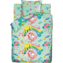 Детское постельное белье 1,5 сп Непоседа «Пластилиновый мир»