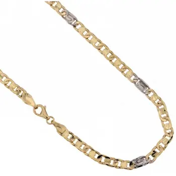 

Yellow Gold Filled Men 'S Necklace and White 803321712335