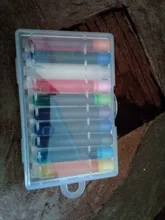 Paquete de caja de 10 unidades, pluma estilográfica de color, bomba Convertidora de recarga de tinta, cartuchos recarga para pluma de 3,4mm