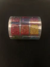 Pegatinas decorativas de oso Kawaii para manualidades, cintas Washi con letras del alfabeto, cintas Washi brillante, adhesivo para álbum de recortes
