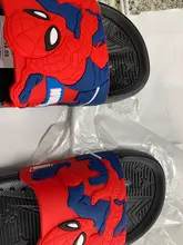 2021 nuevos niños sandalias de verano Spiderman niños zapatos Infantil los niños sandalias casuales de playa de moda plana suave zapatillas Niña tamaño 24-38