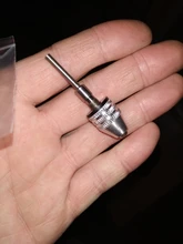 1pc 6.35mm Quick Change Keyless Drill Bit Chuck Hex Shank Adapter Converter Tool