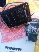 FISHMAN-preamplificador de guitarra de modo Dual, sintonizador EQ, Piezo, Pickup, Mic Beat, mezcla 301
