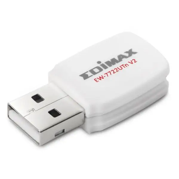 USB адаптер Edimax Pro EW-7722UTN V2 2,4 GHz WPS белый