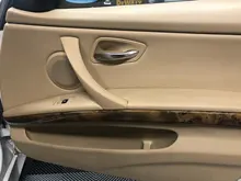 Tirador interior de puerta de coche izquierdo y derecho, manija con cubierta embellecedora, en color gris, beige y negro, para BMW E90, 3 series E91, 316 318 320 325 328