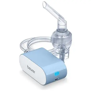 

Inhaler handheld operating pressure compressor ca 0,25-0,5 bar
