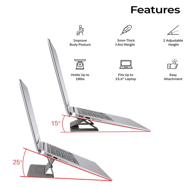 

Universal Folding Notebook Stand for Macbook Air Pro