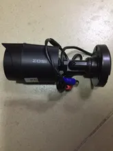 ZOSI-cámara de seguridad CCTV HD-TVI, lente de 1080mm, 24 LED IR, visión nocturna de 65 pies, cámara de vigilancia a prueba de polvo para exteriores, 3,6 P