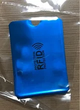 Wallet Reader-Lock Card-Holder Passport-Protector Id-Bank Id-Cards Blocking Anti-Rfid