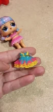 L O L Sorpresa elegir 1 pieza Original ropa de vestidos trajes para LOL 8cm gran hermana muñecas unicornio vestido de los niños muñeca de juguete para regalo