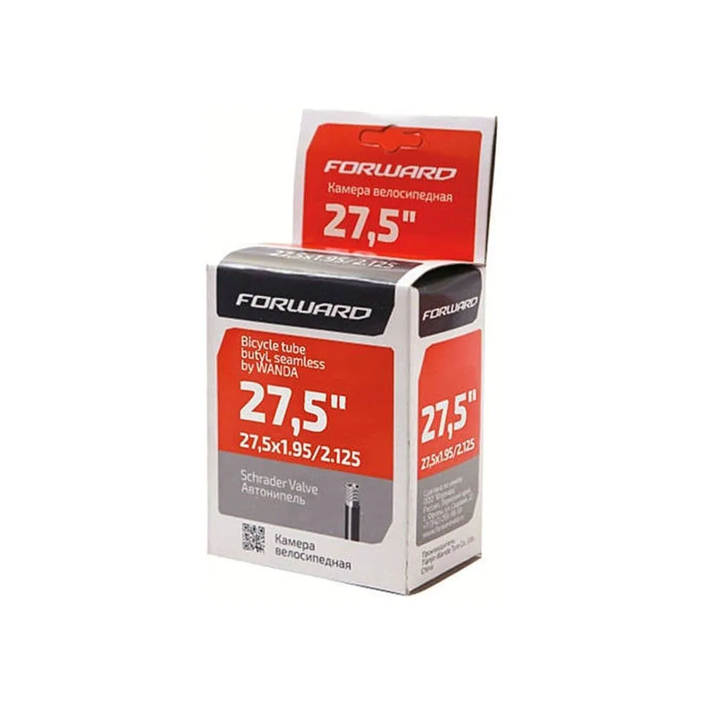 Камера Forward Wanda TU273, 27,5"* 1.95/2.125, бутил, Schrader(AV), CTSH27BUWND1