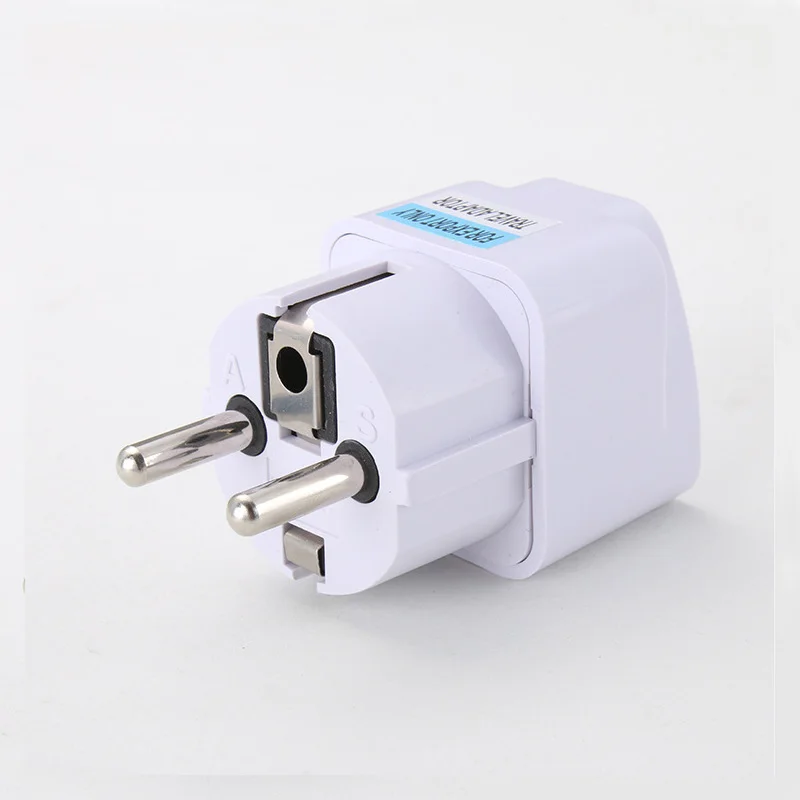 Adaptador enchufe plano europeo a inglés (EU to UK)