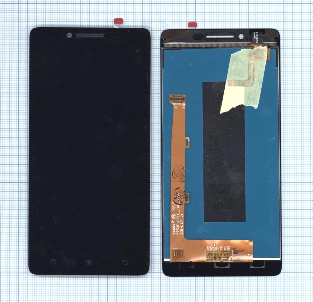 Модуль (матрица + тачскрин) для Lenovo Lemon 3 (K32C36) черный | Мобильные телефоны и