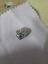 Noria de pata de corazón para mujer, corona O abalorio brillante de copo de nieve transparente, compatible con pulsera Pandora Original, joyería de plata 925