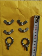 Ring-Hooking-Nut Screws Lifting Eyebolt Eye-Nuts/screw-Ring 304-Stainless-Steel M6 M8