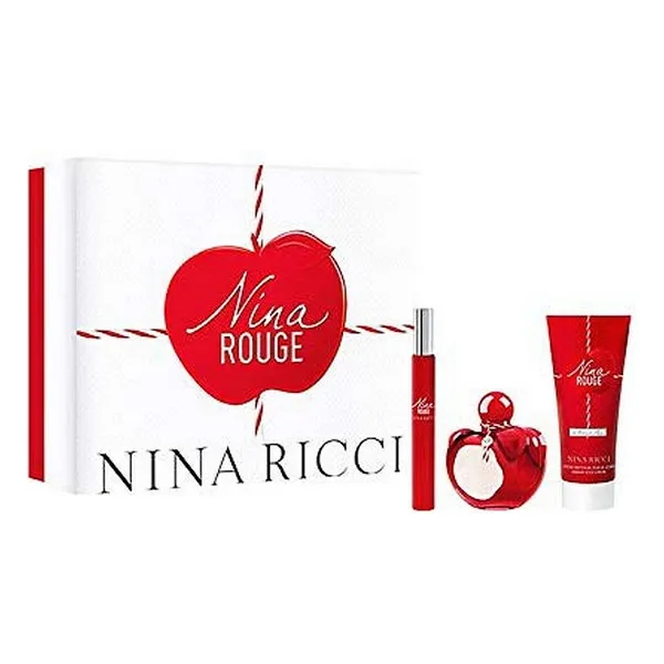 Женский парфюмерный набор Nina Rouge Nina Ricci(3 шт