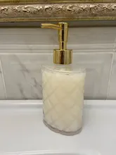 Plastic Soap Pump Liquid Lotion Gel Dispenser Replacement Jar Tube Tool Gold/Silver