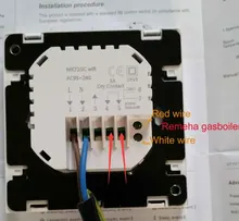 MK71 WiFi Thermostat Temperature Controller for Water/Electric floor Heating Water/Gas
