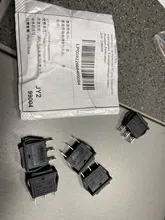 Boat Rocker-Switch ON-OFF-ON 3-Position KCD3 BLACK SPDT X 3-Pin 125V 5pcs 250v/20a 15A