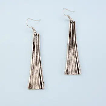 

Earrings jewelery stem (Lock-hook, jewelery alloy, silver) 54237