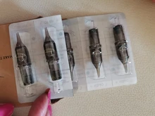 Agujas con filtro para cartucho de tatuar, sistema de agujas para máquina de tatuaje, revestimiento redondo, #10, de 0.30 mm, 10 unidades por lote