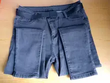 Gray Jeans Pencil-Pants Stretch Skinny Black High-Waist Korean Plus-Size Fashion Woman