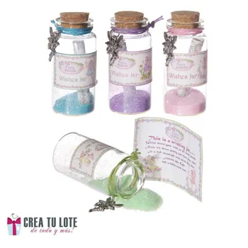 

Creatulote jar wishing the Hadas, connection Post, 1 unit, with charm