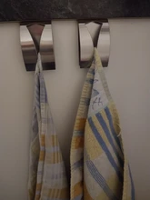 Clip-Hanger Towel-Hooks-Holder Towel-Rack-Storage Self-Adhesive Bathroom Stainless-Steel