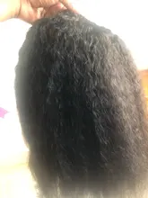 Peluca con diadema cabello humano brasileño recto rizado pelucas de cabello humano para las mujeres negras sin costuras completa máquina peluca diadema