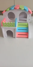 Sleeping-House Hamster Nest Animal-Supplies Small Luxury Home Cage Pet Wooden Hideout