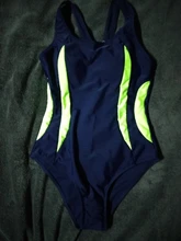 Competition Swimwear Bathing-Suits Patchwork Riseado Racerback Sports Women 