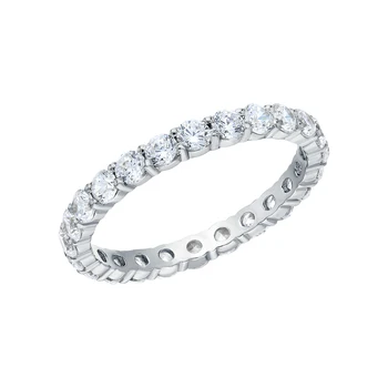 

Silver ring with cubic zirconia sunlight sample 925
