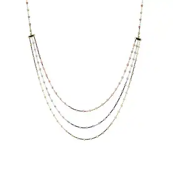 

Italian Fancy Gold Necklace 03-314-T002211