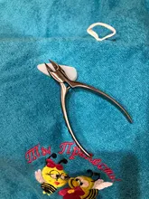 MR.GREEN-cortauñas superafilada de acero inoxidable, alta calidad, para cutículas, uñas postizas, pedicura