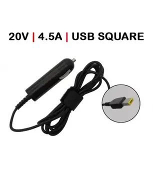 

CAR CHARGER FOR LAPTOP LENOVO IDEAPAD Z510 20V 4.5A SQUARE USB 90W