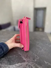 Las nuevas mujeres cartera bolso de hombro mujer Carteras bolso Clutch de señora cremallera teléfono bolsillo titular de la tarjeta de señoras Carteras