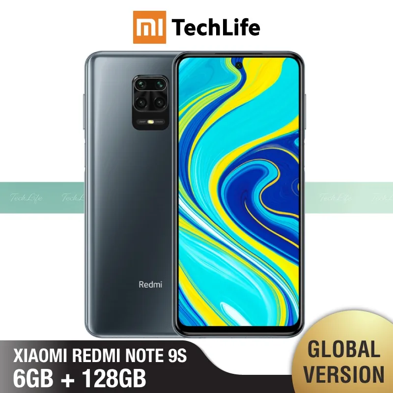 Глобальная Версия Xiaomi Redmi Note 9S 6 ГБ RAM128 Гб ROM (абсолютно новый/Герметичный) redmi note 9s
